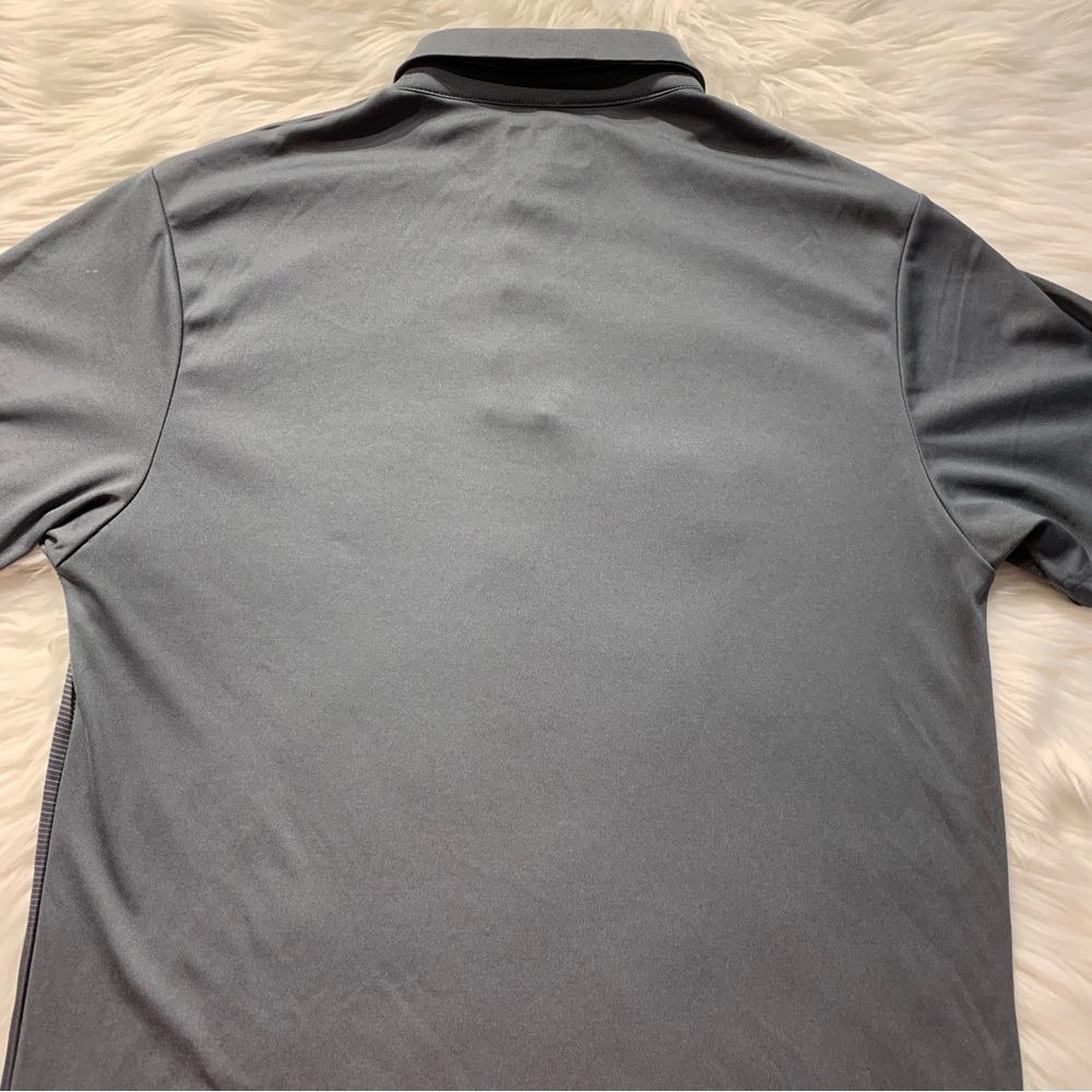 PGA TOUR APPAREL Ombre Fade Chest Print Short Sleeve Golf Polo Shirt - Picture 10 of 14
